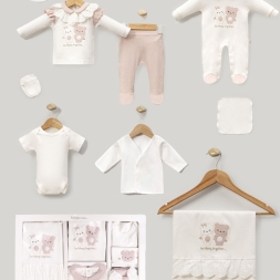 KIZ 1/3 AY KARDES AYICIK 10 LU SET