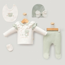 KIZ 1/3 AY KARDEŞ AYICIK 5Lİ SET