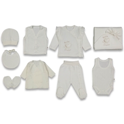 KIZ 1/3 AY KİRPİLİ 10 ZIBIN SETİ