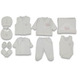 KIZ 1/3 AY MİNİK KUŞLU 10LU