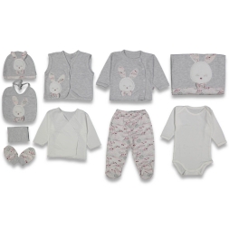 KIZ 1/3 AY TAVŞANLI 10LU SET