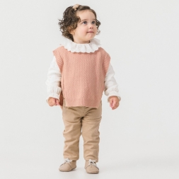 KIZ 1/4 YAŞ TRİKO YELEKLİ 3 LÜ TAKIM