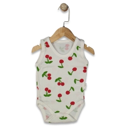 KIZ 1/9 AY  KİRAZ ASKILI KÜÇÜK BADİ