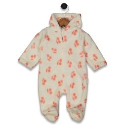 KIZ 1/9 AY KİRAZ DESENLİ POLAR TULUM