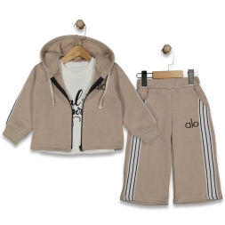 KIZ 2/5 YAŞ ALO HIRKALI 3 LÜ TAKIM