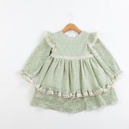 KIZ 2/5 YAŞ DANTEL ELBİSE