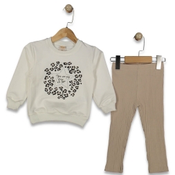 KIZ 2/5 YAŞ UOU WE MY STAR BASKILI TAŞLI TAKIM