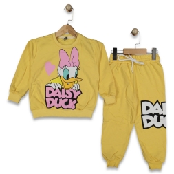 KIZ 3/10 YAŞ DAISY DUCK BASKILI TAKIM