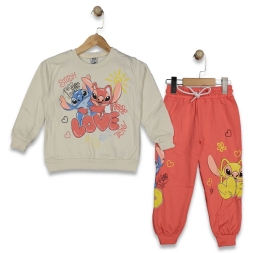 KIZ 3/10 YAŞ LOVE BASKILI TAKIM