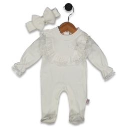 KIZ 3/12 AY ÖNLÜK YAKA GÜPÜRLÜ TULUM