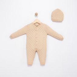 KIZ 3/12 AY TRİKO PAMUK TULUM ŞAPKA