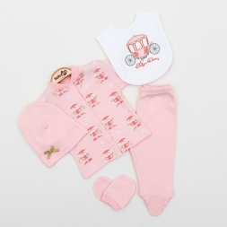 KIZ 3/3 AY PRINCESS 5Lİ ZIBIN TAKIM