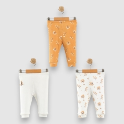 KIZ 3/6 AY ÇİÇEK DESENLİ ALT