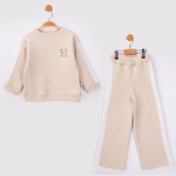 KIZ 3/6 YAŞ H TAŞ BASKI 3İP TAKIM