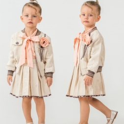 KIZ 3/6 YAŞ MONTLU ETEKLİ 3\'LÜ KIZ TAKIM