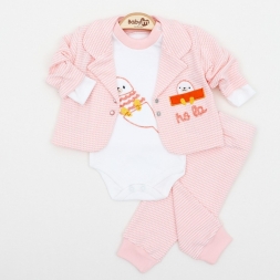 KIZ 3/9 AY HO LA 3LÜ CEKET TAKIM