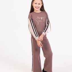 KIZ 5/8 YAŞ YOU MAKE SMİLE NAKIŞLI 3 İPLİK 2Lİ TAK