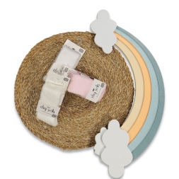 KIZ 6/12 AY BAKLAVA DESEN ASETATLI KULOTLU CORAP