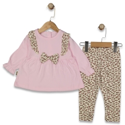 KIZ 6/12 AY LEOPAR-PAKETLİ 2 Lİ TAKIM