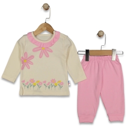 KIZ 6/18 AY FIRFIRLI ÇİÇEKLİ TAKIM