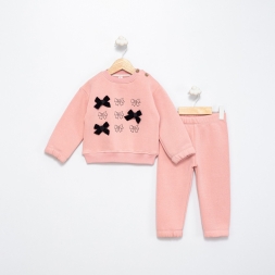 KIZ 6/18 AY FİYONK BASKILI TAKIM