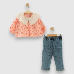 KIZ 6/18 AY YAKA DETAYLI TAKIM