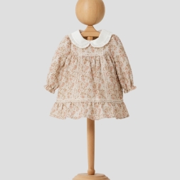 KIZ 6/24 AY BASKILI ELBİSE