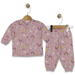 KIZ 6/24 AY GÖKKUŞAĞI PJAMA TAKIM