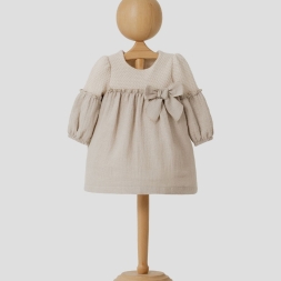 KIZ 6/24 AY MUSLİN KIZ ELBİSE