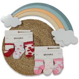 KIZ 6/6 AY 12\'Lİ MİDİLLİ DESEN KIZ BEBE MEVSİMLİK