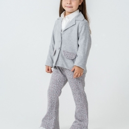 KIZ 6/9 YAŞ FLOWER ÜÇLÜ TAKIM