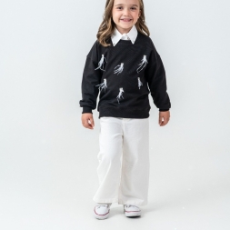 KIZ 6/9 YAŞ PÜSKÜLLÜ ÜÇLÜ TAKIM