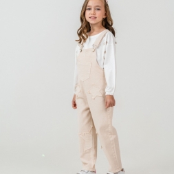 KIZ 6/9 YAŞ SPANTALON YILDIZLI SALOPET