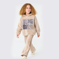 KIZ 7/10 YAŞ DİOR KADİFE  KIZ TAKIM