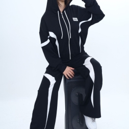 KIZ 8/16 YAŞ FERMUARLI VE GARNİLİ KIZ TAKIMI