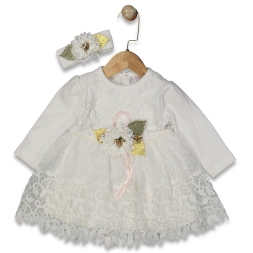 KIZ 9/18 AY DAL GÜPÜRLÜ ELBİSE