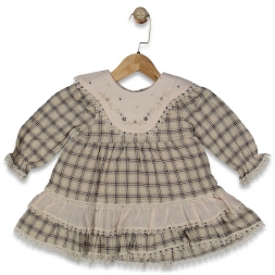 KIZ 9/24 AY EKOSELİ BÜRÜMCÜK ELBİSE