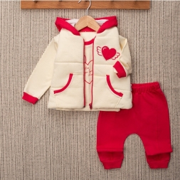 KIZ 9/24 AY KALP NAKIŞLI AYLIK TAKIM