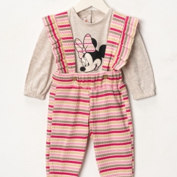 KIZ 9/24 AY MİKİ BASKILI TULUM