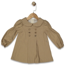 KIZ 9/24 AY PİLİKAŞE KETEN ELBİSE