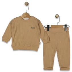 KIZ 9/24 AY WAFFL KUMAŞ MAMY DADY ARMALI TAKIM