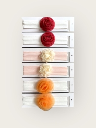 KIZ BEBEK ÇİÇEKLİ BANDANA