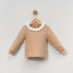 KIZ ÇOCUK 1-4 YAŞ FIRFIR YAKALI SWEAT