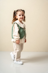 KIZ ÇOCUK KIZ ÇOCUK/KIZ ÇOCUK AY KUZU MÜSLİN