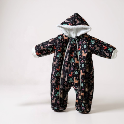 Kozmonot / Hayvan Figürlü Çift Fermuarlı