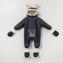 UNİSEX 9-24 AY Kozmonot Tulum