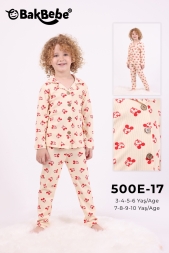 BAKBEBE 500E-17/1- MİCKEY DESENLİ PİJAMA TAKIMI
