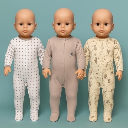 UNISEX 9/18 AY FERMUARLI UÇURMALI AYI TULUM