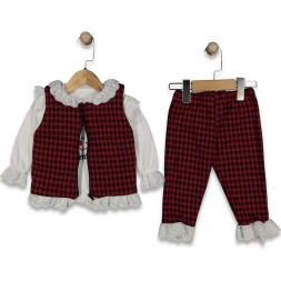 KIZ 9/24 AY GÜPÜRLÜ YELEKLİ ŞİŞME 3’LÜ ŞİŞME