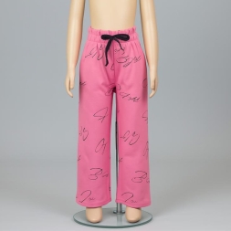 KIZ 9/12 YAŞ GENİS PACA BASKİLİ ALT